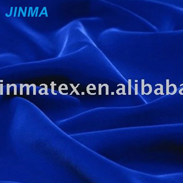 royal blue kebaya polyester satin fabric