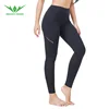 High quality US/EU size sexy women yoga pants with 3M reflective strip, lies smooth under tops high rise lightweight pants