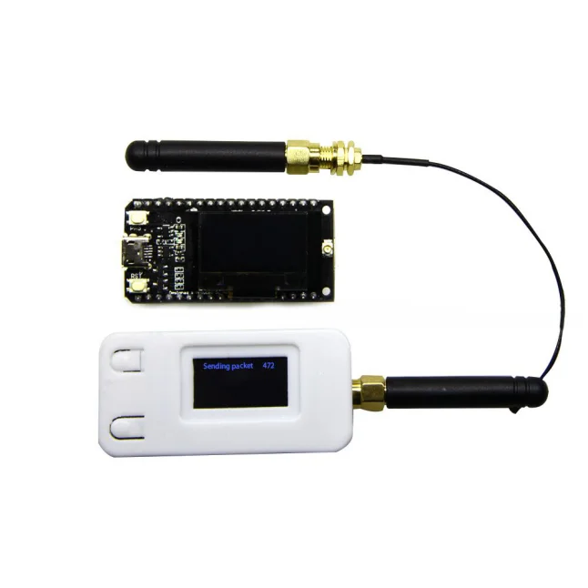 TTGO 868 / 915Mhz 0.96 Inch OLED LORA32 B WIFI SX1276 ESP32 Module - ANKUX.COM