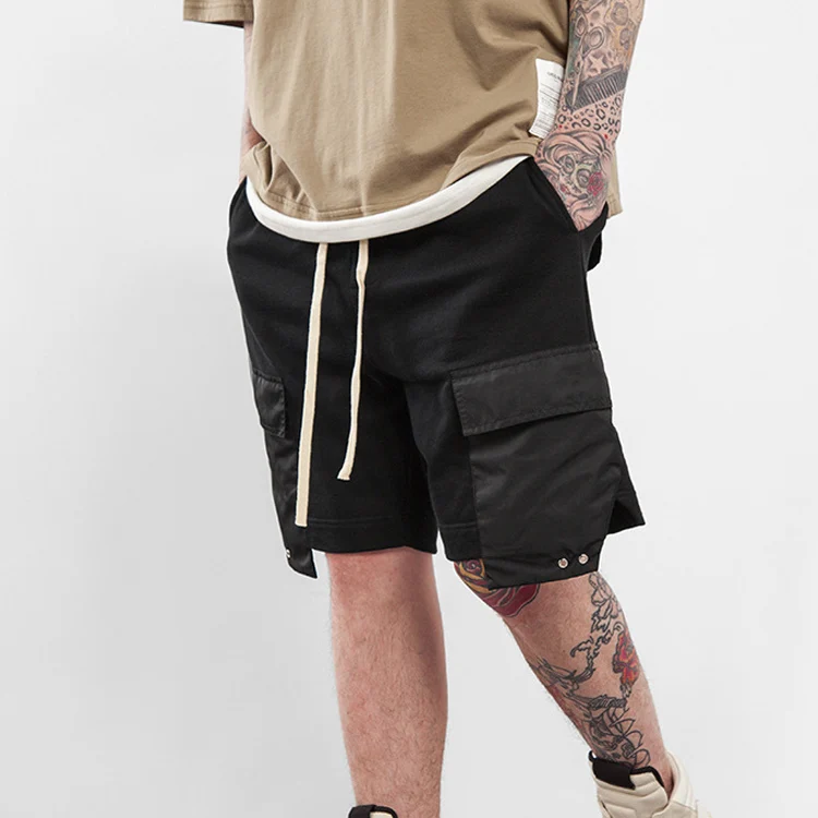 sweat shorts mens outfit