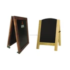 Outdoor pavement sign Advertising chalkboard a frame bar restaurant menu stand