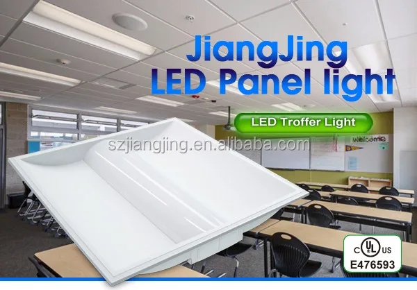 Cul Recessed Lighting 2x2 2x4 Center Basket Plastic Led Troffer