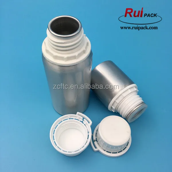 50-1500ml aluminum essential oil bottles with tamper evident cap