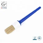 Professional Painter Bristle Round Paint Brush with Blue Plastic Handle for Holland market