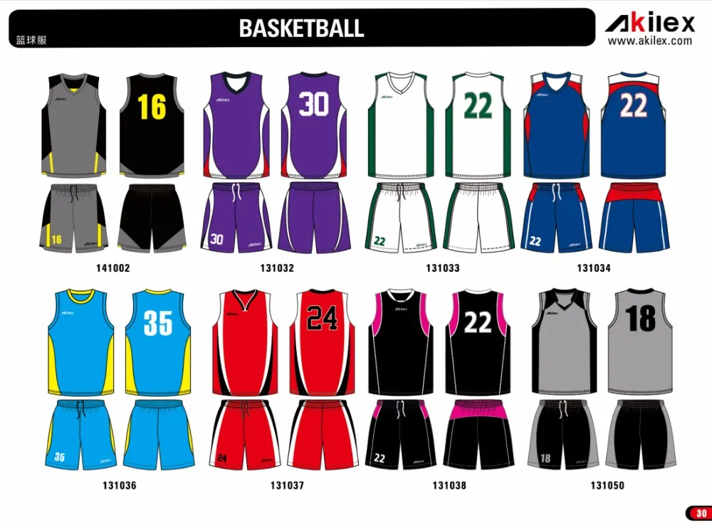 types of basketball jersey