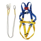 Hot sale body harness personal safety equipment polyester fall arrest systems fall protection kit with rebar hooks