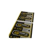 Custom Design Adhesive Battery Shrink Sleeve Labels Sticker