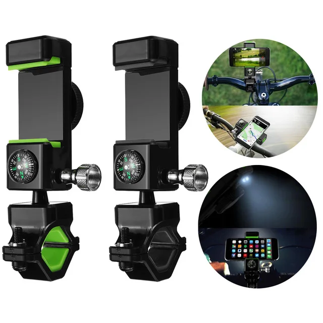 360 Degree Universal Bicycle Phone Holder With LED Light Compass New Bike Smartphone Holder 2.05 inch to 3.5 inch
360 Degree Universal Bicycle Phone Holder With LED Light Compass New Bike Smartphone Holder 2.05 inch to 3.5 inch