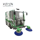 S2000 compact street sweeper gas powered street washing machine