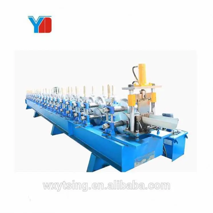 YTSING-YD-000362 Automatic Roll Forming Rain Gutter Bending Machine For Sale