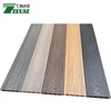 WPC deep embossed decking/composite decking with deep embossed surface/3D wood grain finished wpc decking