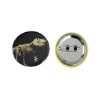 Rts Wholesale Price Souvenir Customized Tin Snap Custom Logo Metal Button Snaps For Leather S Line Badge