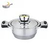 16pcs household kitchenware ss cookware stainless steel non stick cookware set for induction