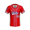 2018 New Style 100% Polyester Cheap Custom Red Baseball Jersey Sport Wear Wholesale Women Baseball T shirt