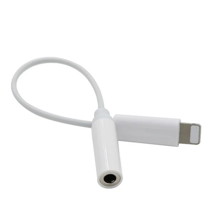 Earphone/Headphone Cable Adapter For iPhone 7&iPhone7 Plus For IOS interface to 3.5 mm Female Jack Audio Cable, White
Earphone/Headphone Cable Adapter For iPhone 7&iPhone7 Plus For IOS interface to 3.5 mm Female Jack Audio Cable, White