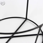 Small Plant Pot New Hot Fashionable Black Iron Frame Small Hanging Flower Plant Pot Rack Holder