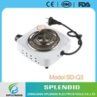 Manufacturer table top single burner 1000W electric hot plate cooker stove