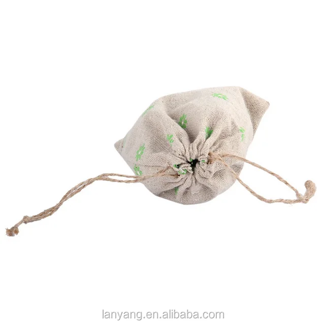fabric jewelry organza cotton jute bags mini drawstring pouch