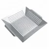 A1A High Quality 304 Stainless Steel BBQ Vegetable Grilled Basket For Christmas