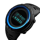 skmei 1360 brand the latest design fashion watches waterproof pedometer compass multifunction watch