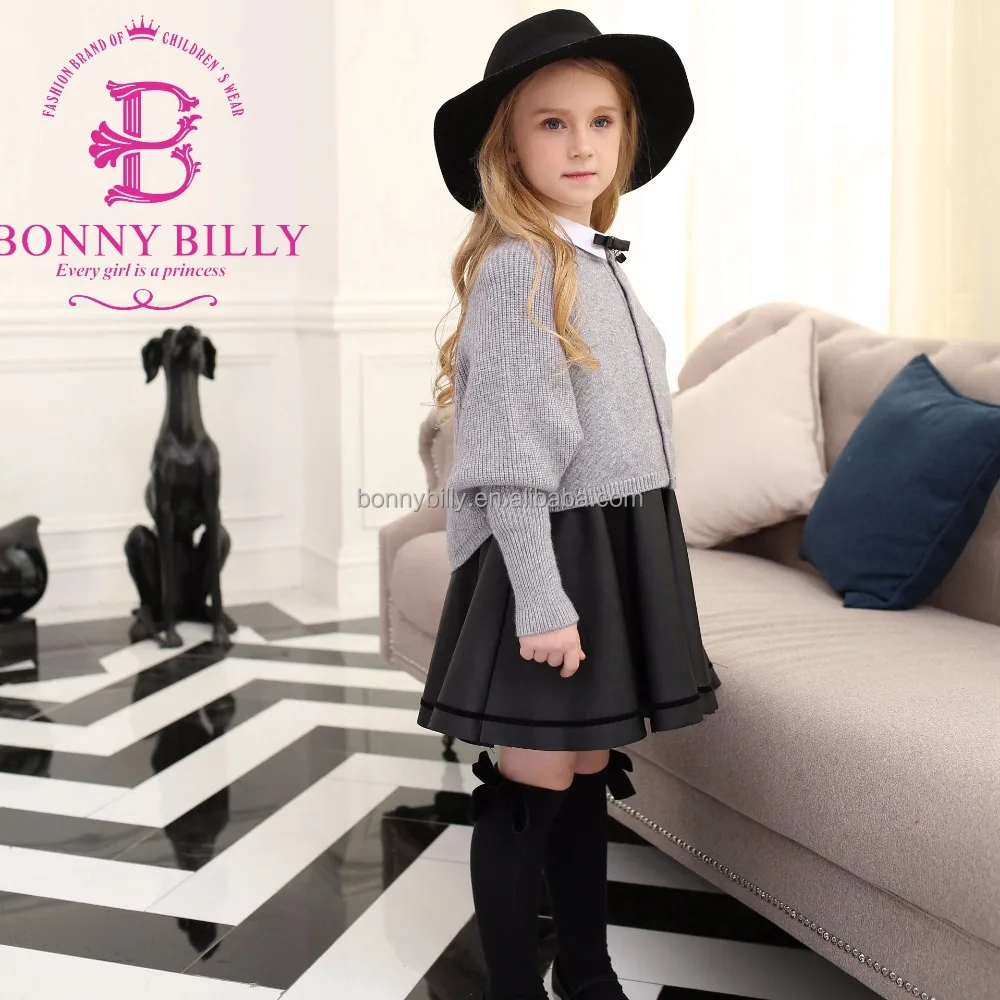 bonny billy girl"s 2 pieces knitting sweater and tutu dress