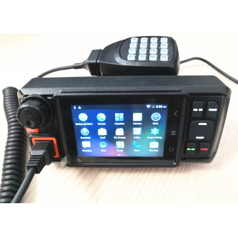 GSM WCDMA WIFI Bluetooth Touch LCD Display Android 3G Zello POC Mobile Radio, Black
GSM WCDMA WIFI Bluetooth Touch LCD Display Android 3G Zello POC Mobile Radio, Black