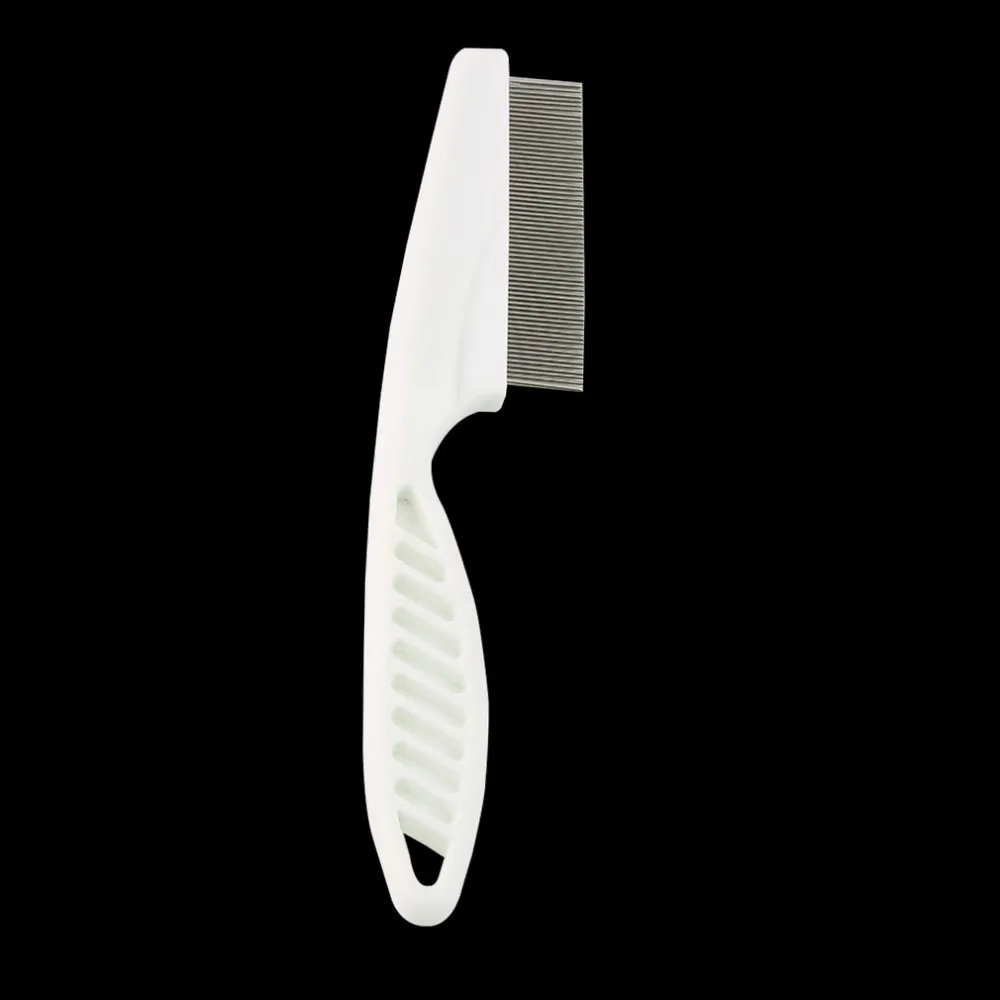 1pcs Pet Dog Hair Flea Comb Stainless Pin Dog Cat Grooming Brush Comb Clean Tool Hot Worldwide