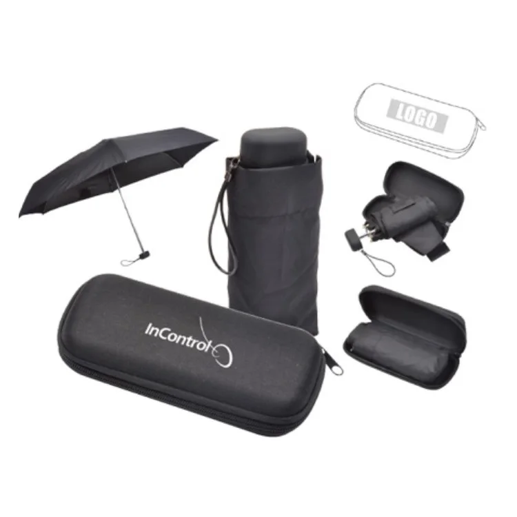 Promotional 5 Folding Umbrella with EVA gift box, Black
Promotional 5 Folding Umbrella with EVA gift box, Black