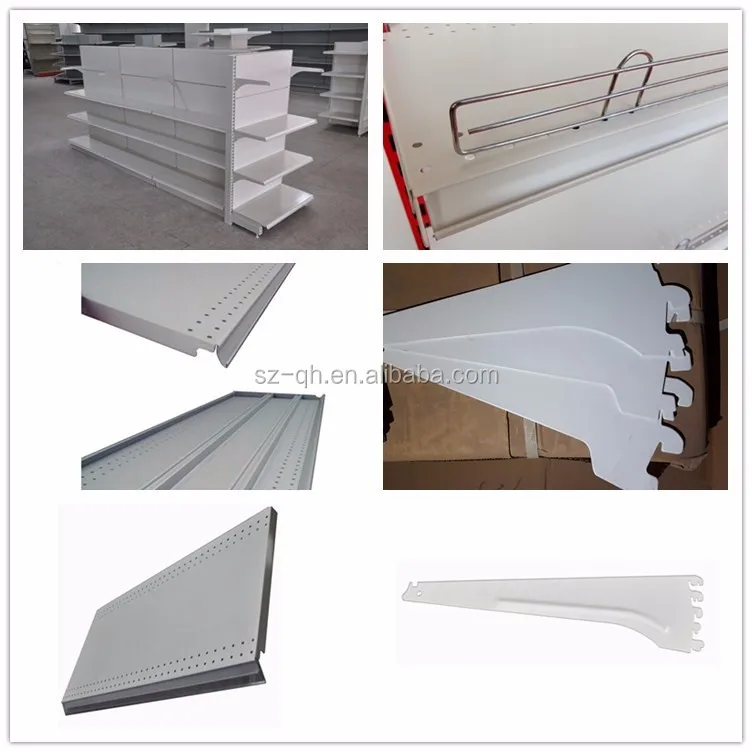Metal shopping mall used display shelf for supermarket