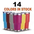Tumbler Insulated 30oz Double Wall 304 Stainless Steel Tumbler 30 Ounce Glitter Powder Coating Insulated Tumbler