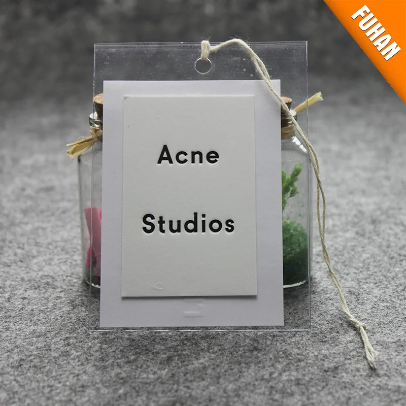 acne studios hang tag