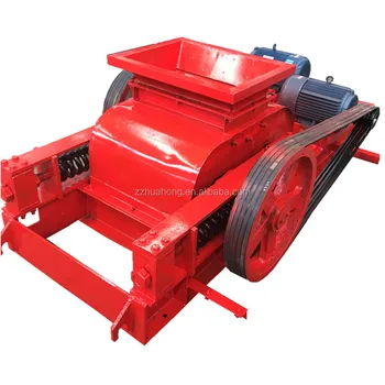 Factory price roller crusher, mini tooth roller crusher for coconut shell
