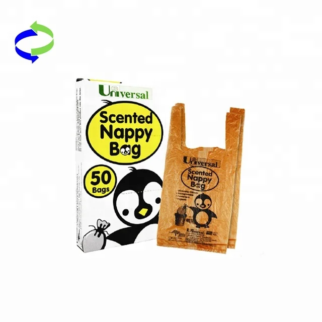 biodegradable scented nappy bags carry bag for baby