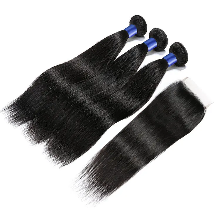 Wholesale virgin hair,virgin indian straight hair,raw indian hair with closure, Natural color #1b
Wholesale virgin hair,virgin indian straight hair,raw indian hair with closure, Natural color #1b