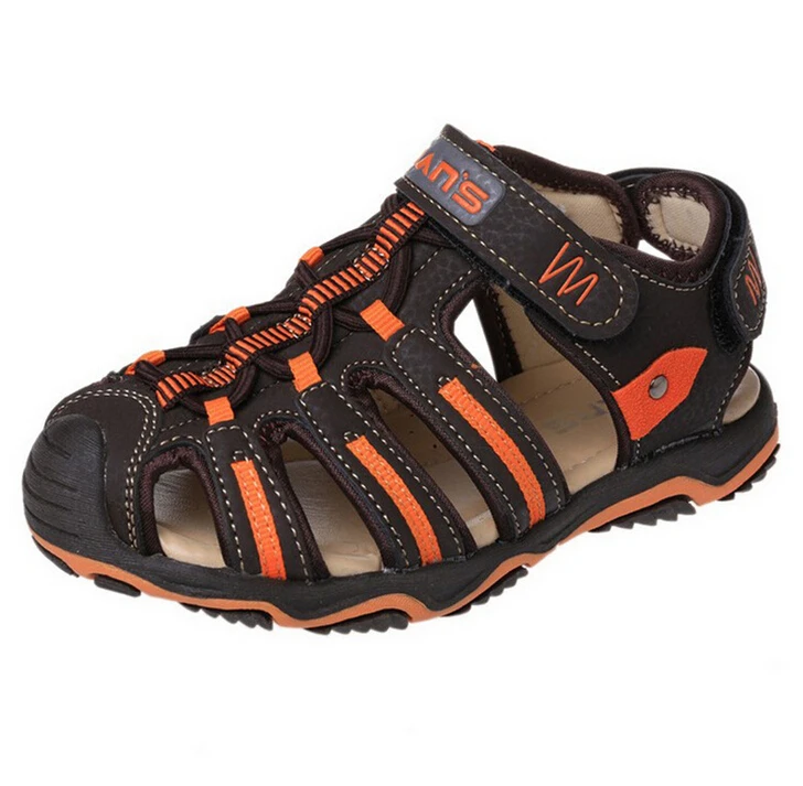 2015 New Brand Baby Boys Summer Outdoor Sports Shoes Kids Nubuck Loop Sandals Children Beach Sandalias Chaussure Enfant Nino