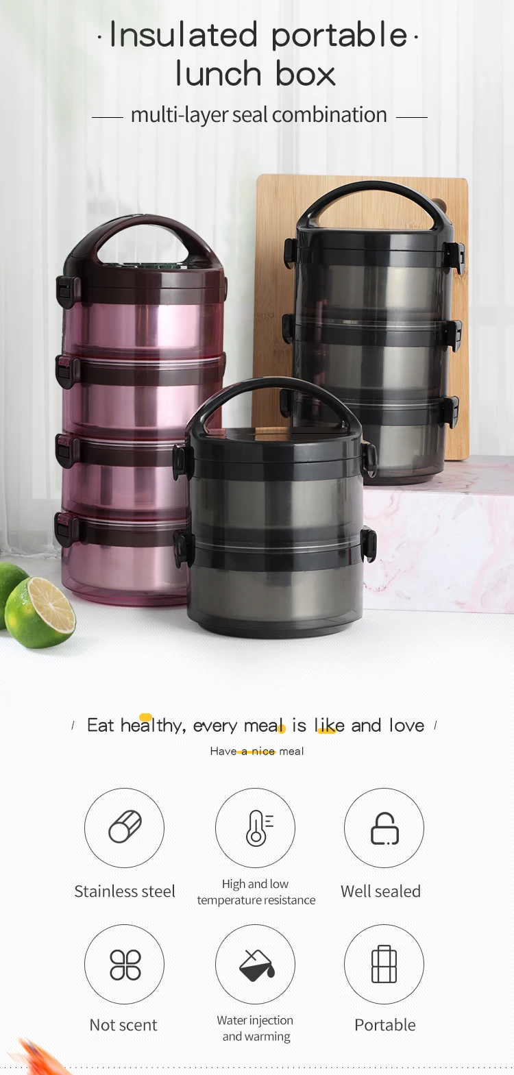 1 Insulation lunch box