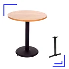 Supplier Factory Price Industrial Crank Dining Table Metal Base