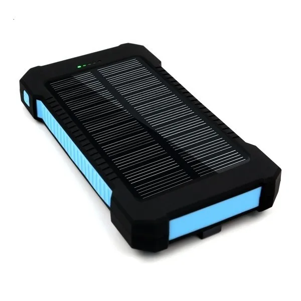 Waterproof Rohs 10000mah Li-polymer Battery Led Night Light Popular Solar Mobile Cell Phone Power Bank Mobile Solar Charger - ANKUX.COM