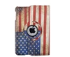 Retro USA/ UK Flag Rotate Tablet Case for ipad 2 3 4