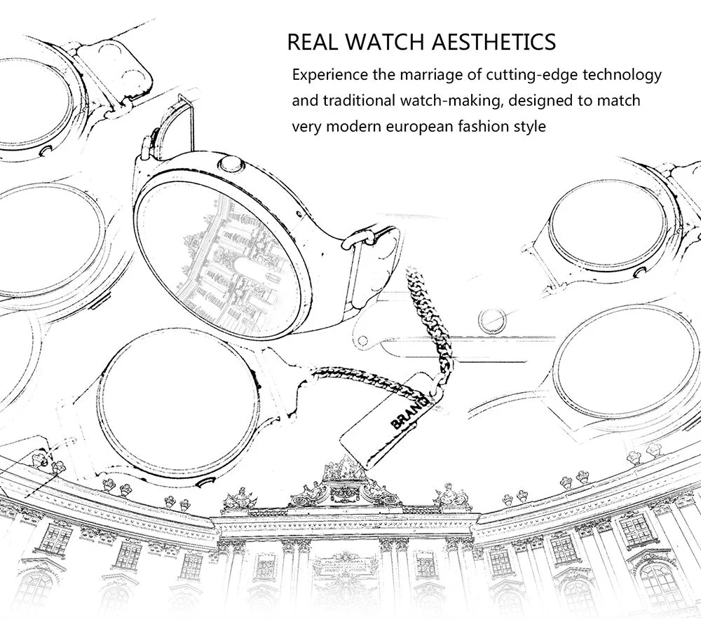 2019 OEM China Factory KingWear 1.39 inch Android 5.1 WIFI Heart Rate Monitor Sport 3G Smartwatch Phone