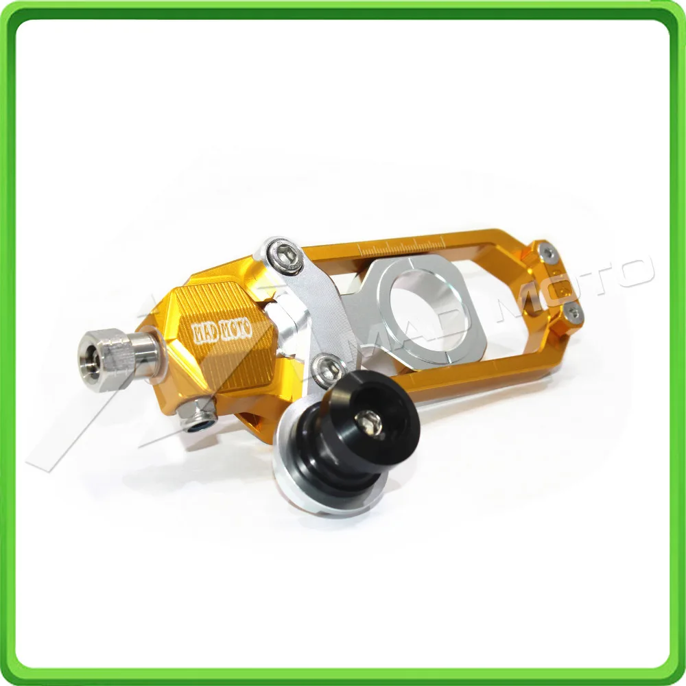 Chain Tensioner Adjuster with bobbins for HONDA CBR 1000 RR CBR1000RR 2008 2009 2010 2011 2012 2013 2014 2015 2016 Gold&Silver (10)