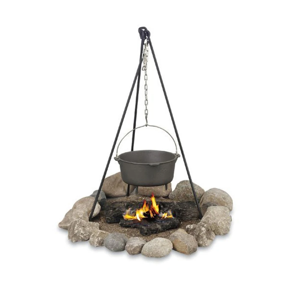 Best Selling Outdoor Cooking Campfire Tripod Stand Cast Iron