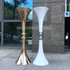 70cm gold metal flower stand for wedding table centerpiece