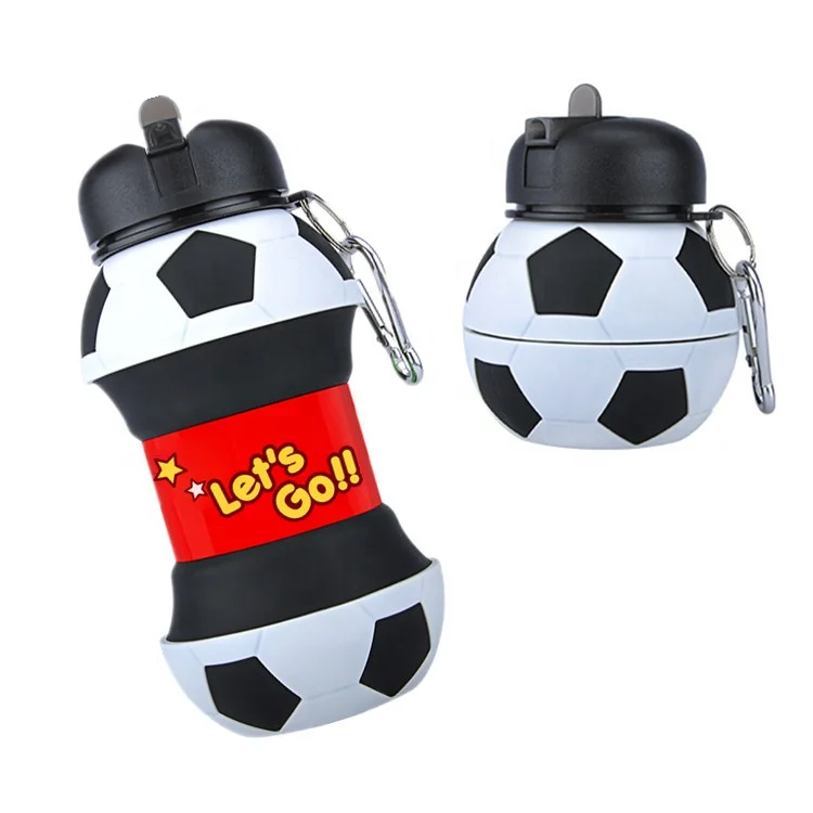 Promotional Hot Selling In Amazon Collapsible Food Grade Personalized Soccer Water Bottle For Kids, Customized color
Promotional Hot Selling In Amazon Collapsible Food Grade Personalized Soccer Water Bottle For Kids, Customized color