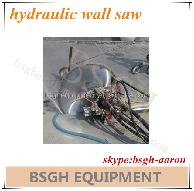 rock cutting wall saw