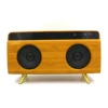 Wireless Blue-tooth computer speaker wooden gift audio portable mini mobile phone subwoofer