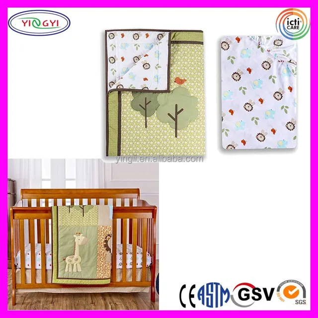 crib bedding set baby stroller crib size bed sheet set blanket
