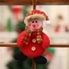 Home crafts holidHome crafts holiday christmas hanging decorations handmade felt christmas doll