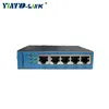 Stock CE ROHS 5 QoS Function Unmanaged 10/100mbps Industrial Network Switch