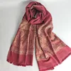Lady scarf 2018 and shawl grace national wind pashmina golden silk